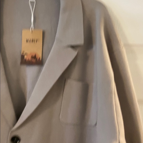 Manly Men's Tan Lightweight Jacket size 3X brand new length 34” pit to pit 50” - Picture 4 of 8